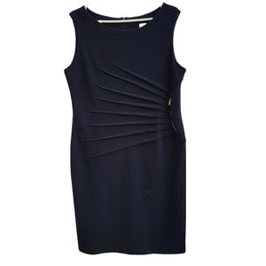 Joseph Ribkoff Black Sunburst Pattern Dress